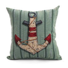  NAVY ANCHOR PILLOW